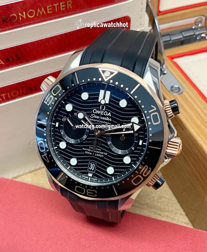 Omega Seamaster Mens watch Unisex Automatic Gold Steel 210.22.44.51.01.001 4