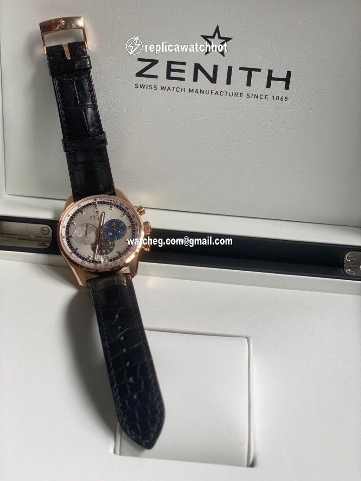 Zenith El Primero Chronomaster Mens watch Unisex Automatic Rose gold 18.2043.400 69.C494 4