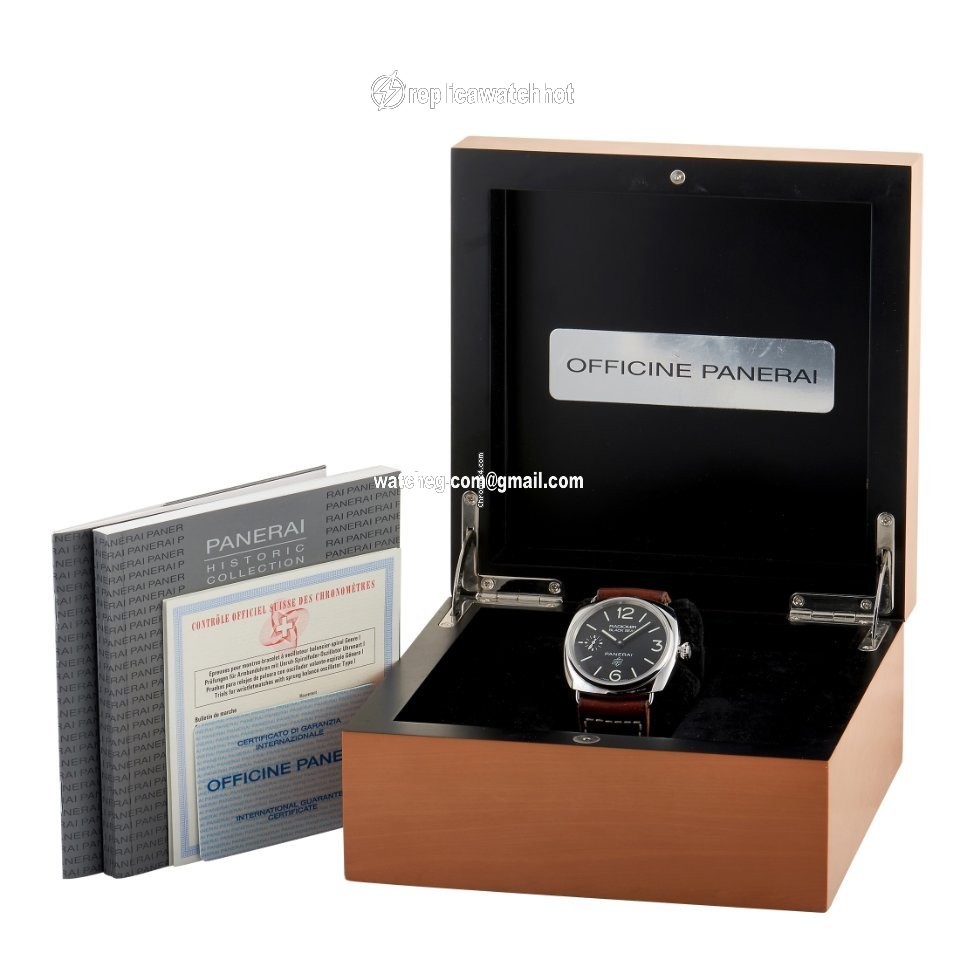 Panerai Radiomir Black Seal Mens watch Unisex Manual winding Steel PAM00380 4
