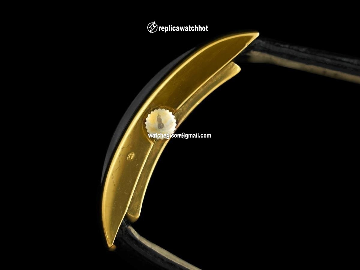 Cartier Mens watch Unisex Gold Steel 7790 4