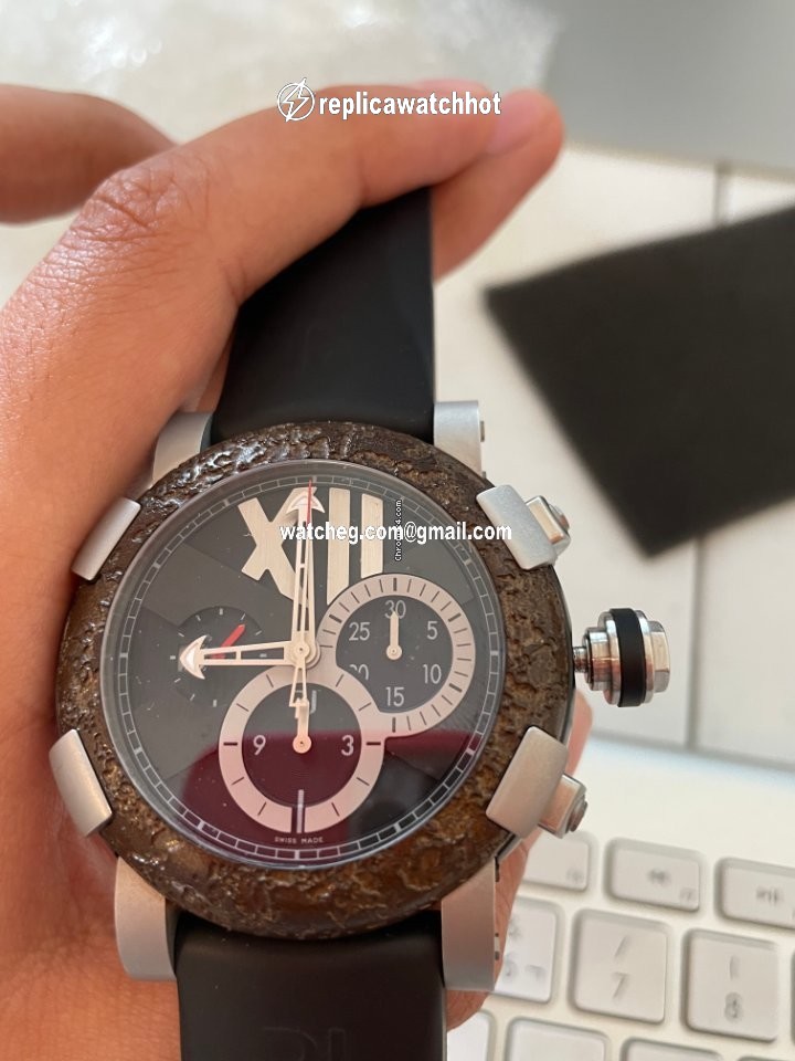 Romain Jerome Titanic-DNA Mens watch Unisex Automatic Steel CH.T.OXY3.11BB.00 4