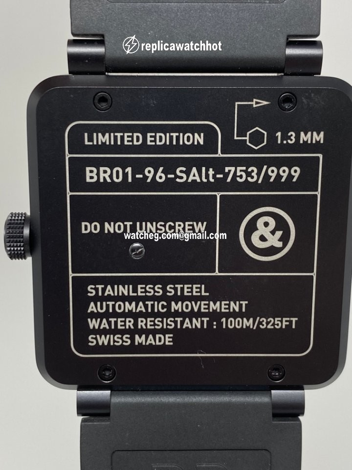 Bell & Ross BR 01-96 Grande Date Mens watch Unisex Steel BR0196-ALTIMETER 4
