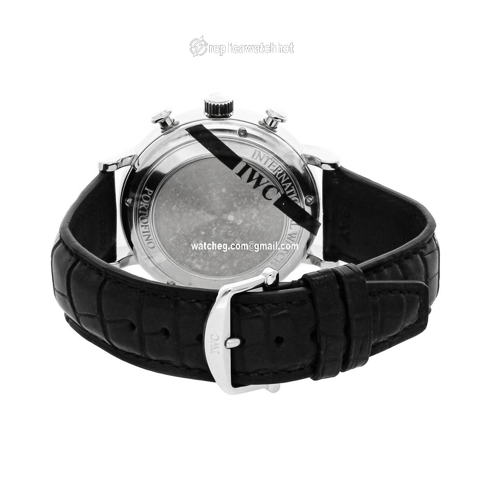 IWC Portofino Chronograph Mens watch Unisex Automatic Steel IW3910-01 4