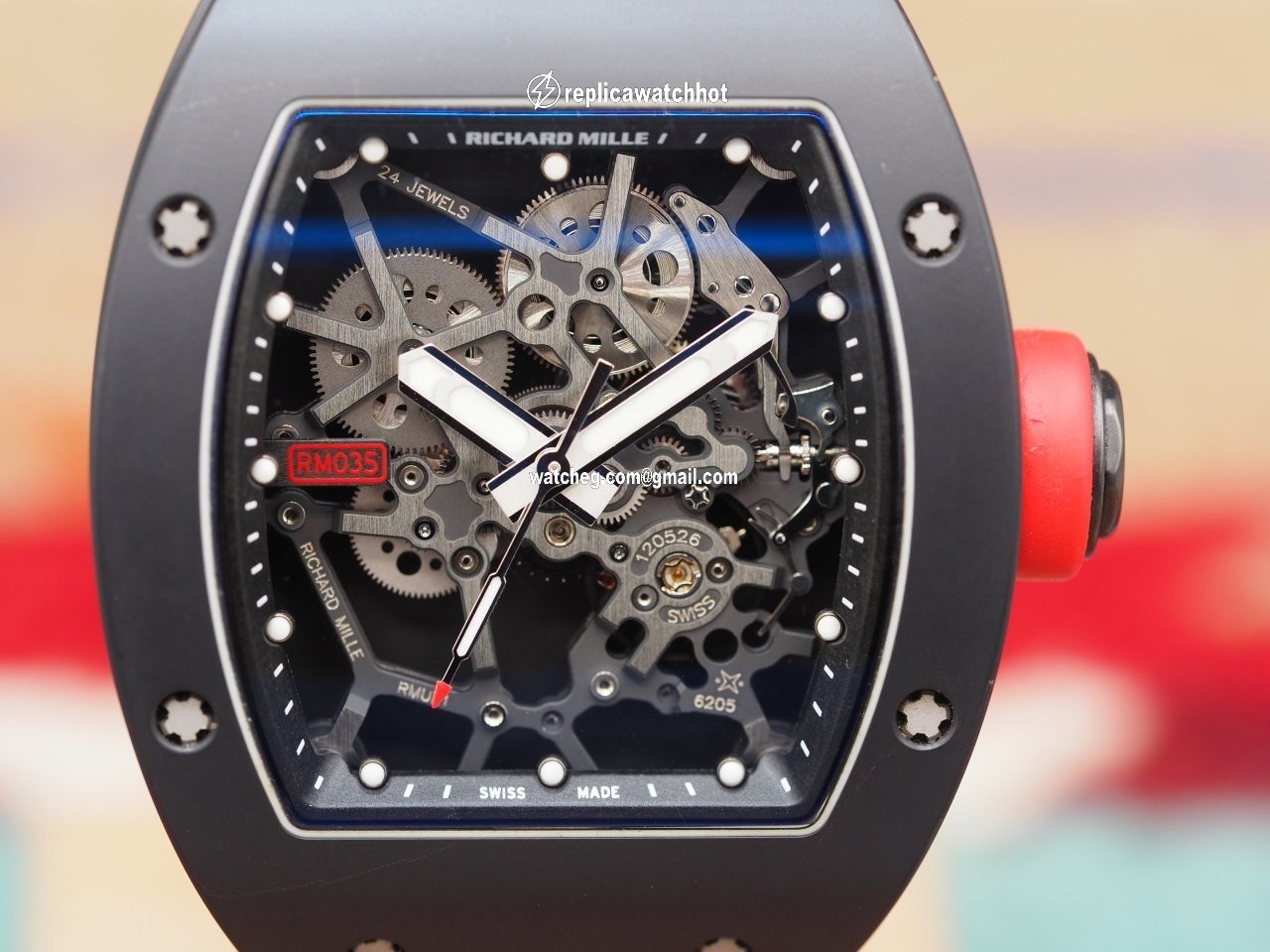 Richard Mille RM 035 Mens watch Unisex Automatic Aluminum RM035 AL ALMG 4