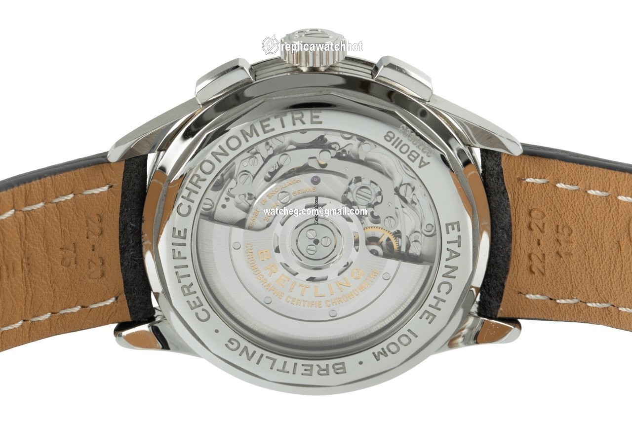 Breitling Mens watch Unisex Automatic Steel AB0118 4