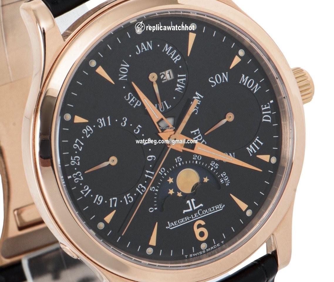 Jaeger-LeCoultre Master Control Mens watch Unisex Automatic Rose gold 140.2.80.S 4