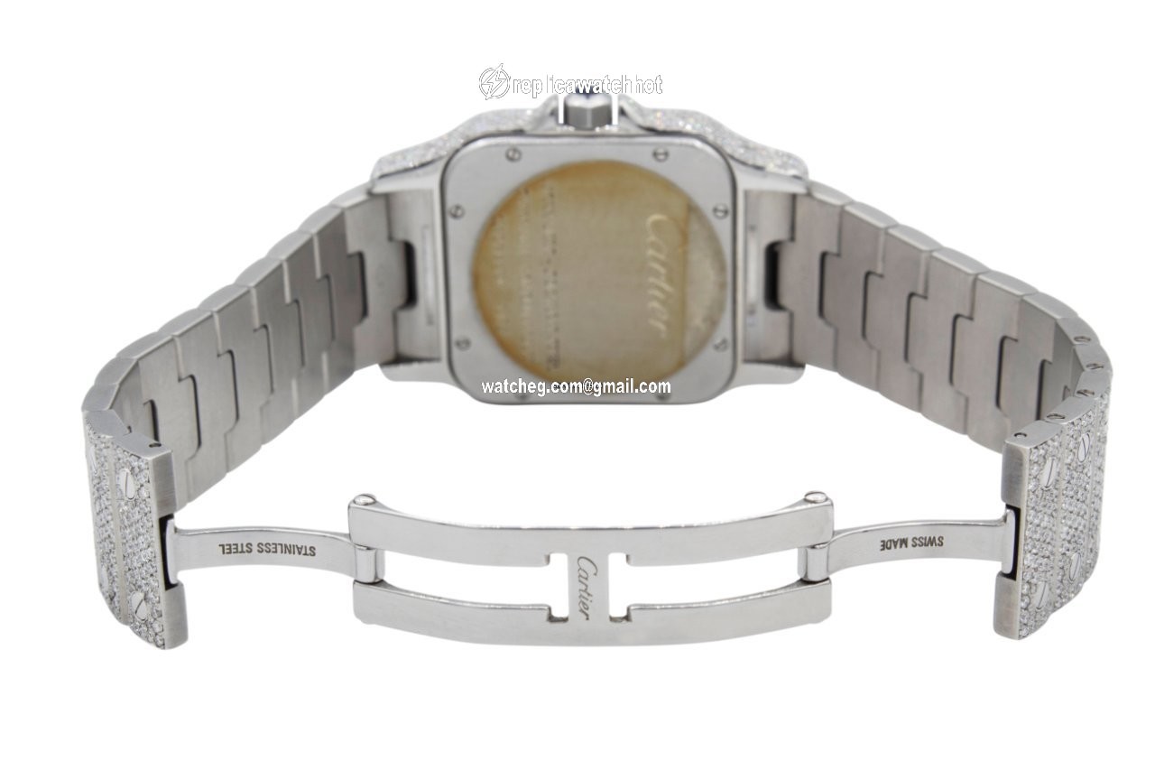 Cartier Santos Galbee Mens watch Unisex Automatic Steel 2823 4