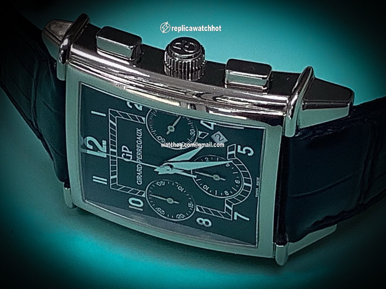 Girard Perregaux Vintage 1945 Mens watch Unisex Automatic White gold 25840-11-611-FK6A 4