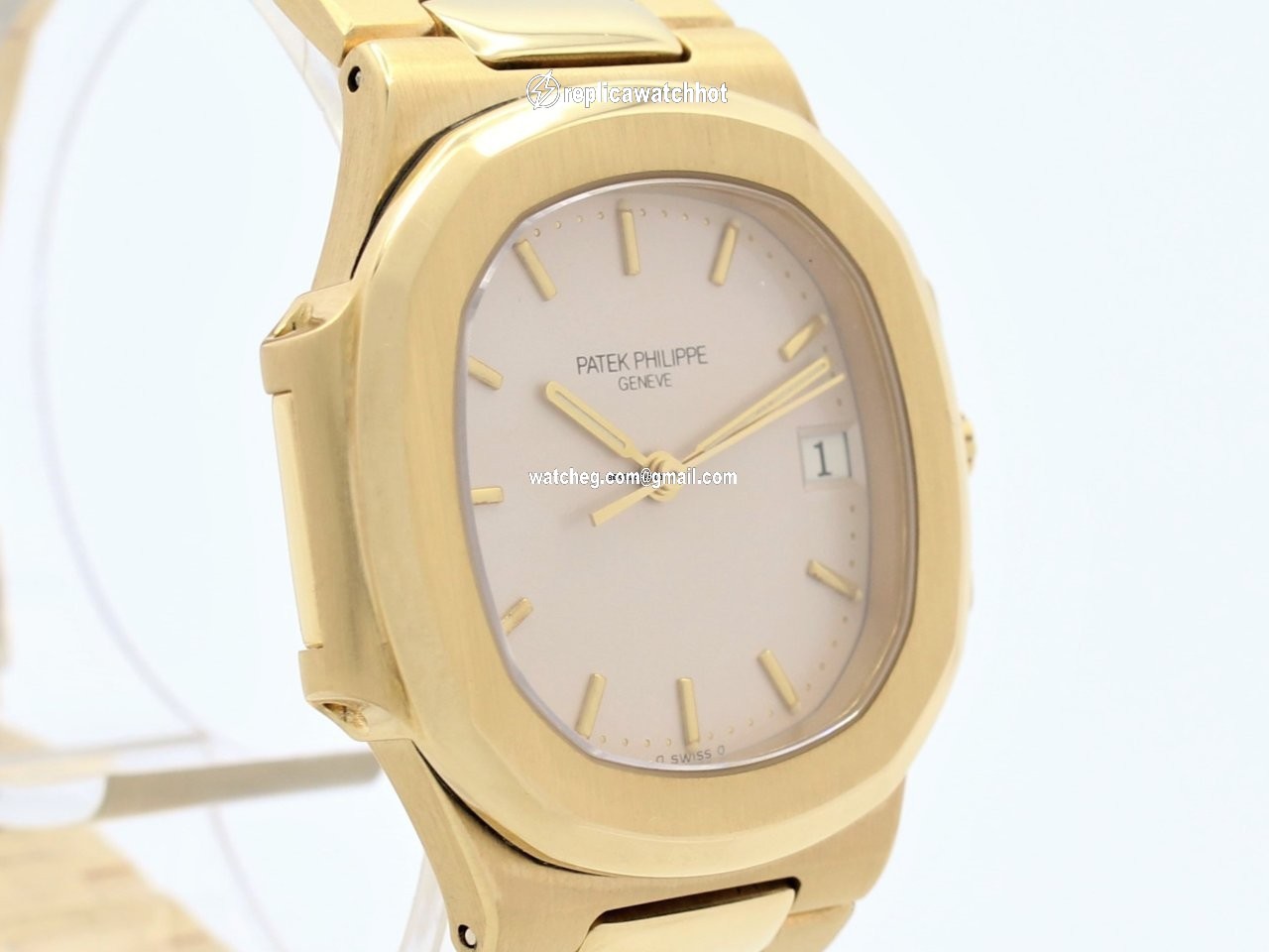 Patek Philippe Nautilus Mens watch Unisex Quartz Yellow gold 3900 1J 4