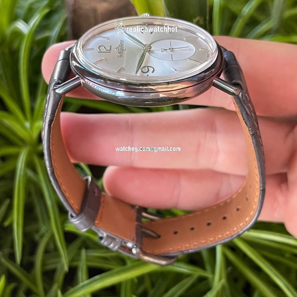 Bell & Ross Vintage Mens watch Unisex Manual winding Silver BRWW1-70-AG 4