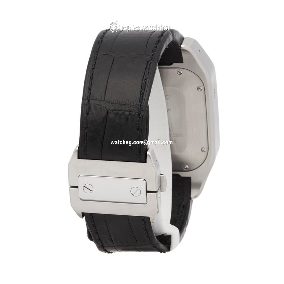 Cartier Santos 100 Mens watch Unisex Automatic Steel 2740 4