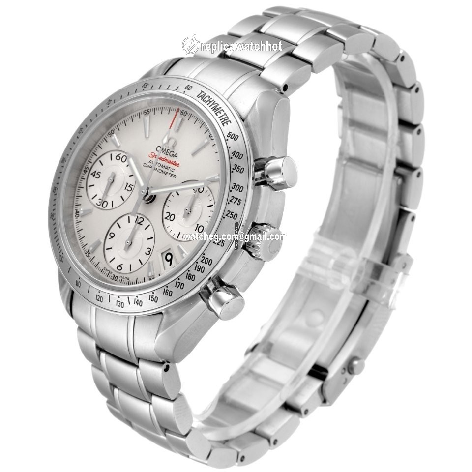 Omega Speedmaster Date Mens watch Unisex Automatic Steel 323.10.40.40.02.001 4