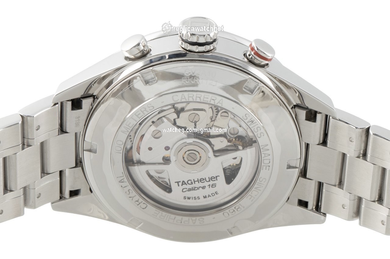 TAG Heuer Carrera Calibre 16 Mens watch Unisex Automatic Steel CV2A10 4