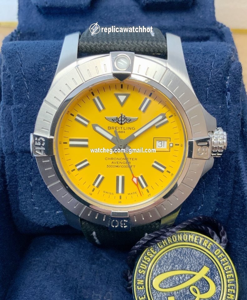 Breitling Avenger Seawolf Mens watch Unisex Automatic Steel A17319101I1X1 4