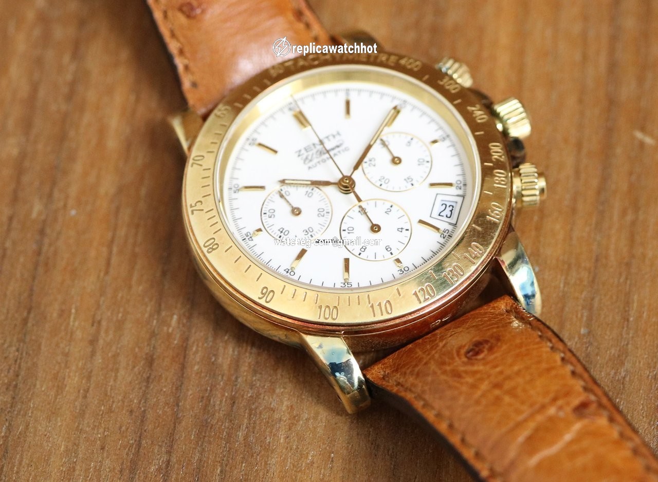 Zenith El Primero Mens watch Unisex Automatic Yellow gold 30-0360-400 4