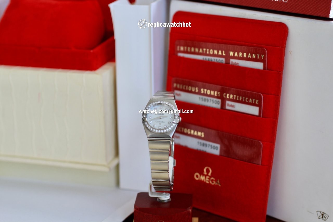 Omega Constellation Double Eagle Womens watch Quartz Steel 15897500 4