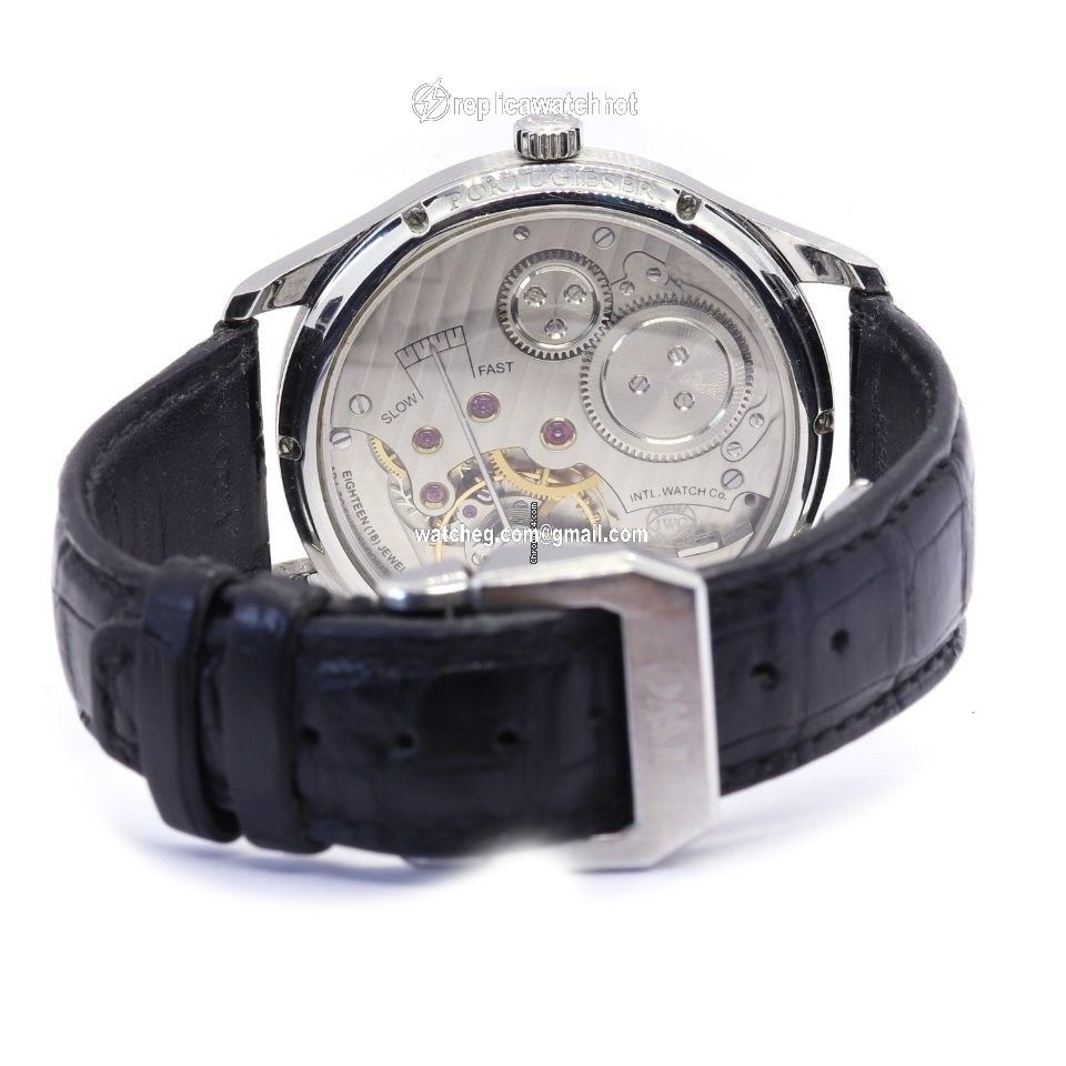 IWC Portuguese Hand-Wound Mens watch Unisex Manual winding Steel IW544501 4