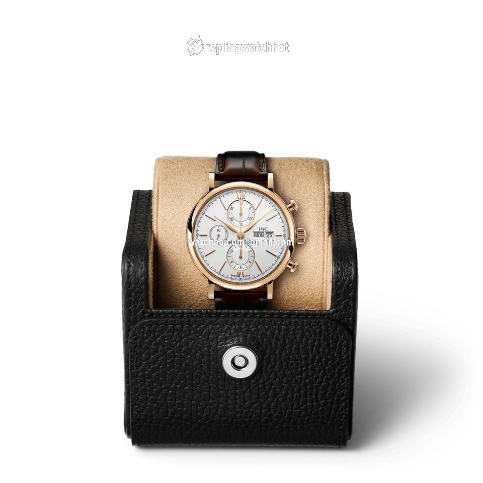 IWC Portofino Chronograph Mens watch Unisex Automatic Rose gold IW391025 4