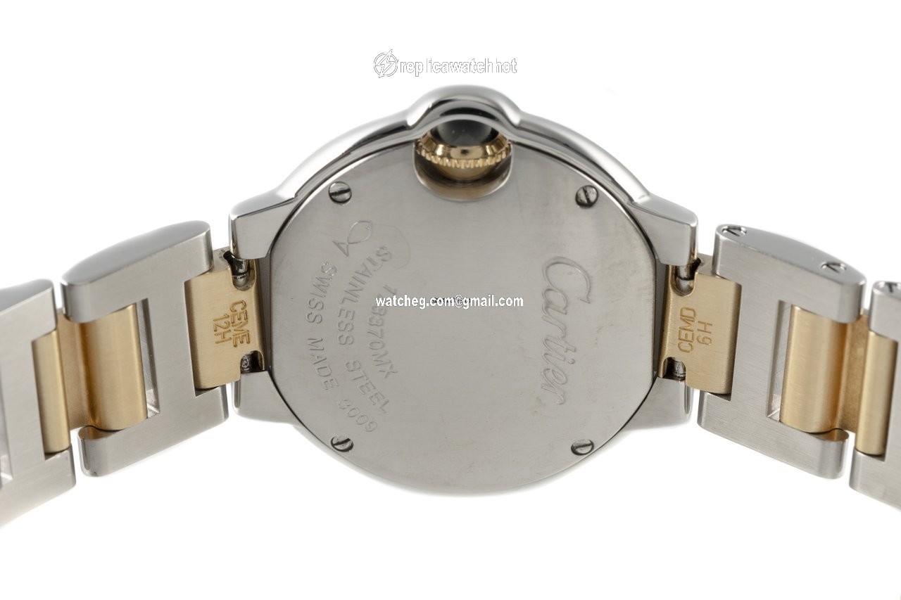 Cartier Ballon Bleu 28mm Womens watch Quartz Steel W2BB0010 4