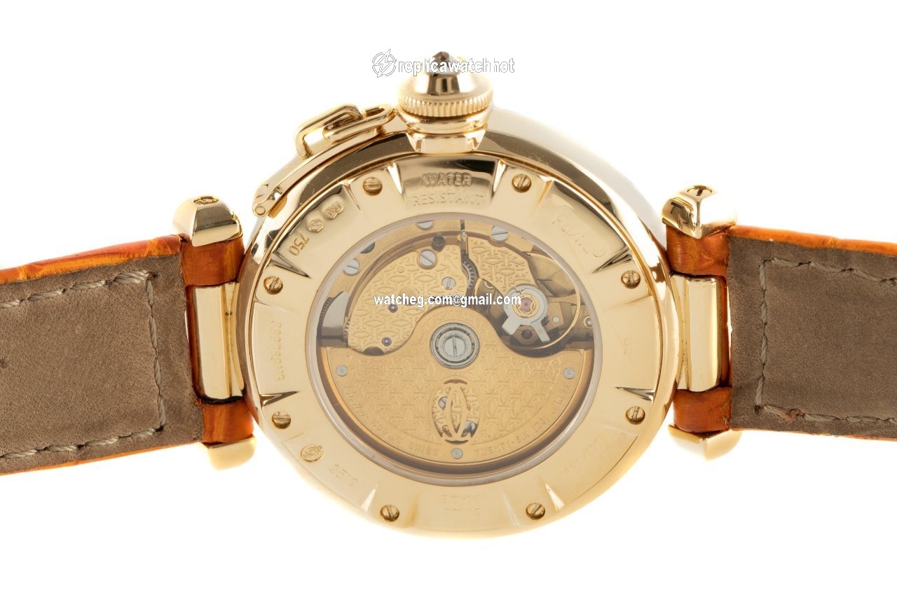 Cartier Pasha Womens watch Automatic Yellow gold 2519 4
