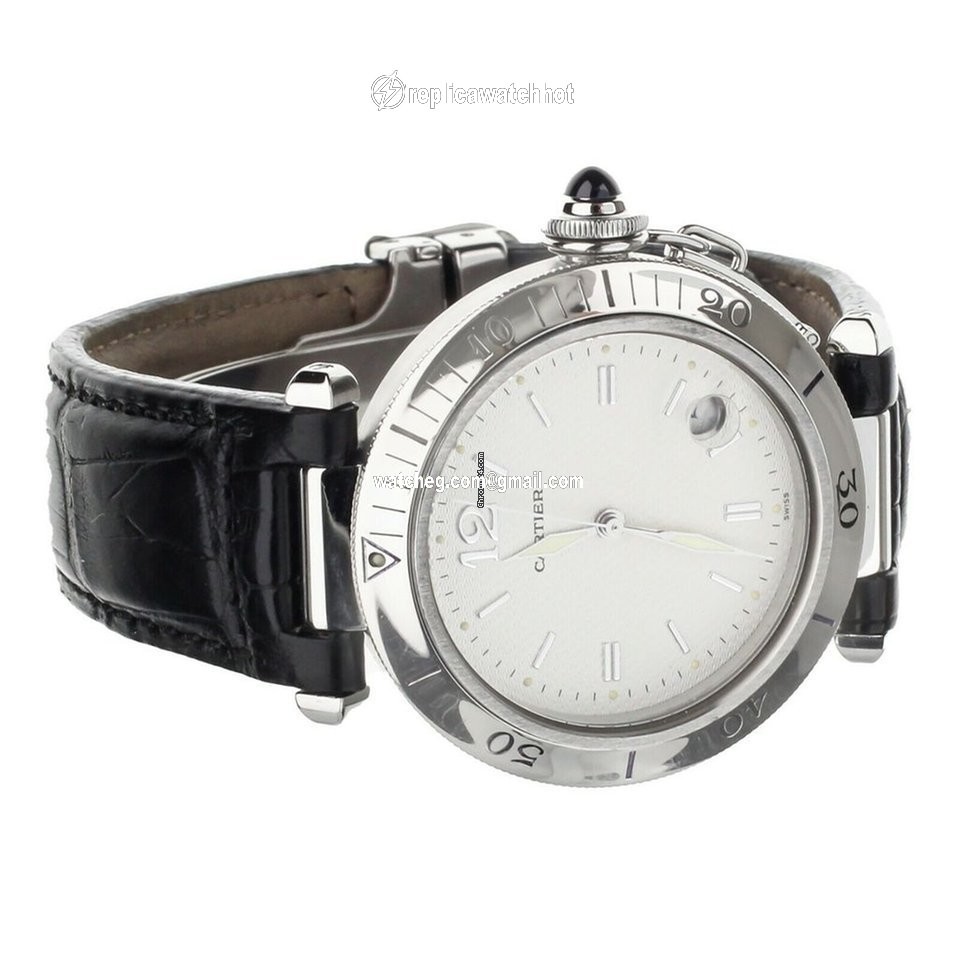 Cartier Pasha Mens watch Unisex Automatic Steel 1040 4