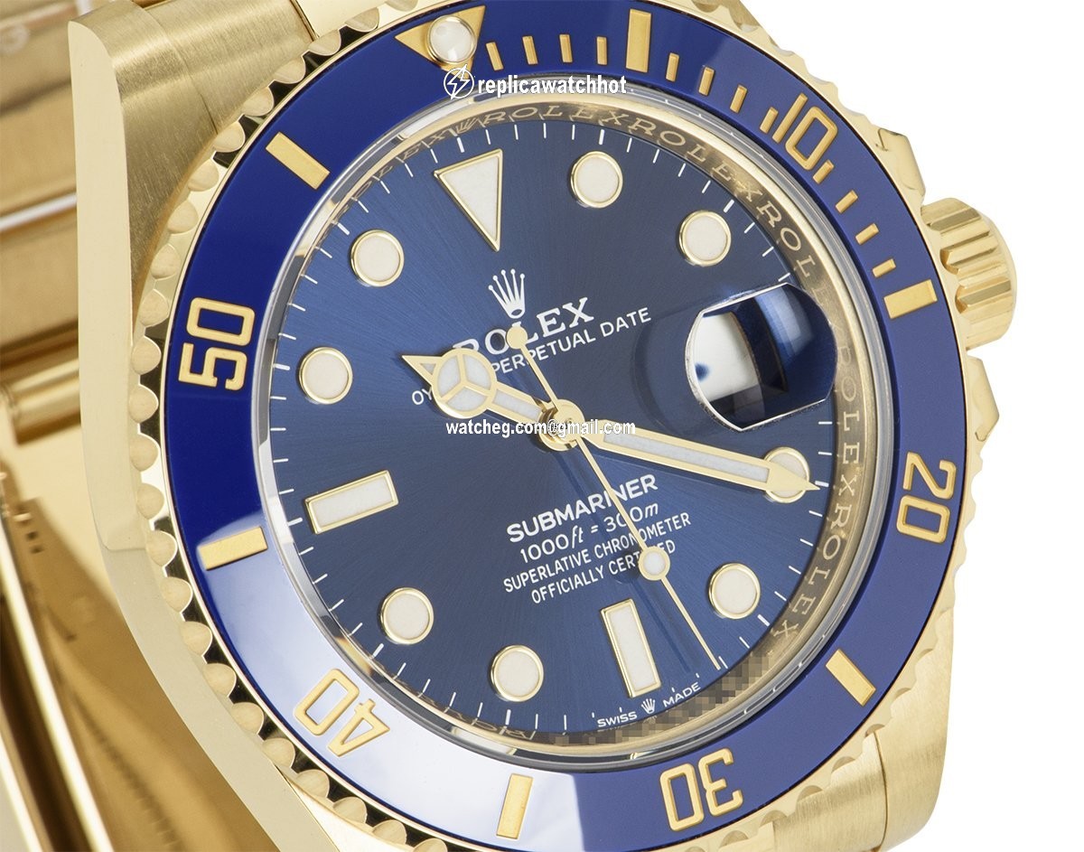 Rolex Submariner Date Mens watch Unisex Yellow gold Automatic 126618LB 4