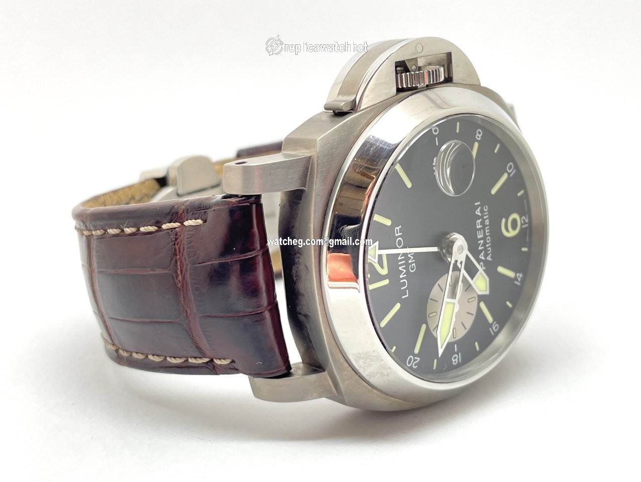 Panerai Luminor GMT Automatic Mens watch Unisex Automatic Titanium PAM161 4