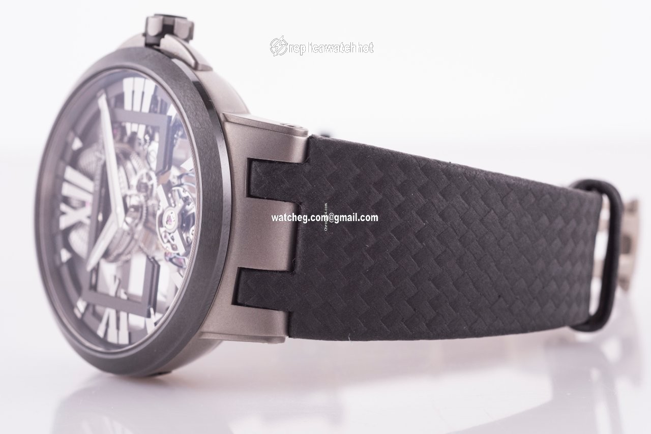 Ulysse Nardin Executive Skeleton Tourbillon Mens watch Unisex Manual winding Titanium 1713-139 43 4