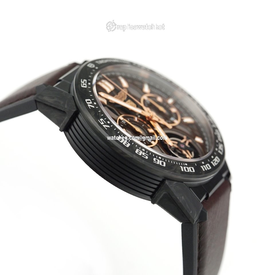 TAG Heuer Carrera Heuer-02T Mens watch Unisex Automatic Titanium CAR5A8E.FT6181 4