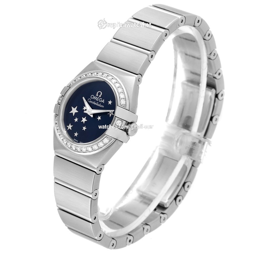 Omega Constellation Quartz Womens watch Quartz Steel 123.15.24.60.03.001 4