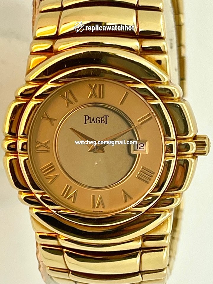 Piaget Tanagra Mens watch Unisex Quartz Yellow gold Piaget 17041 M 401D 4