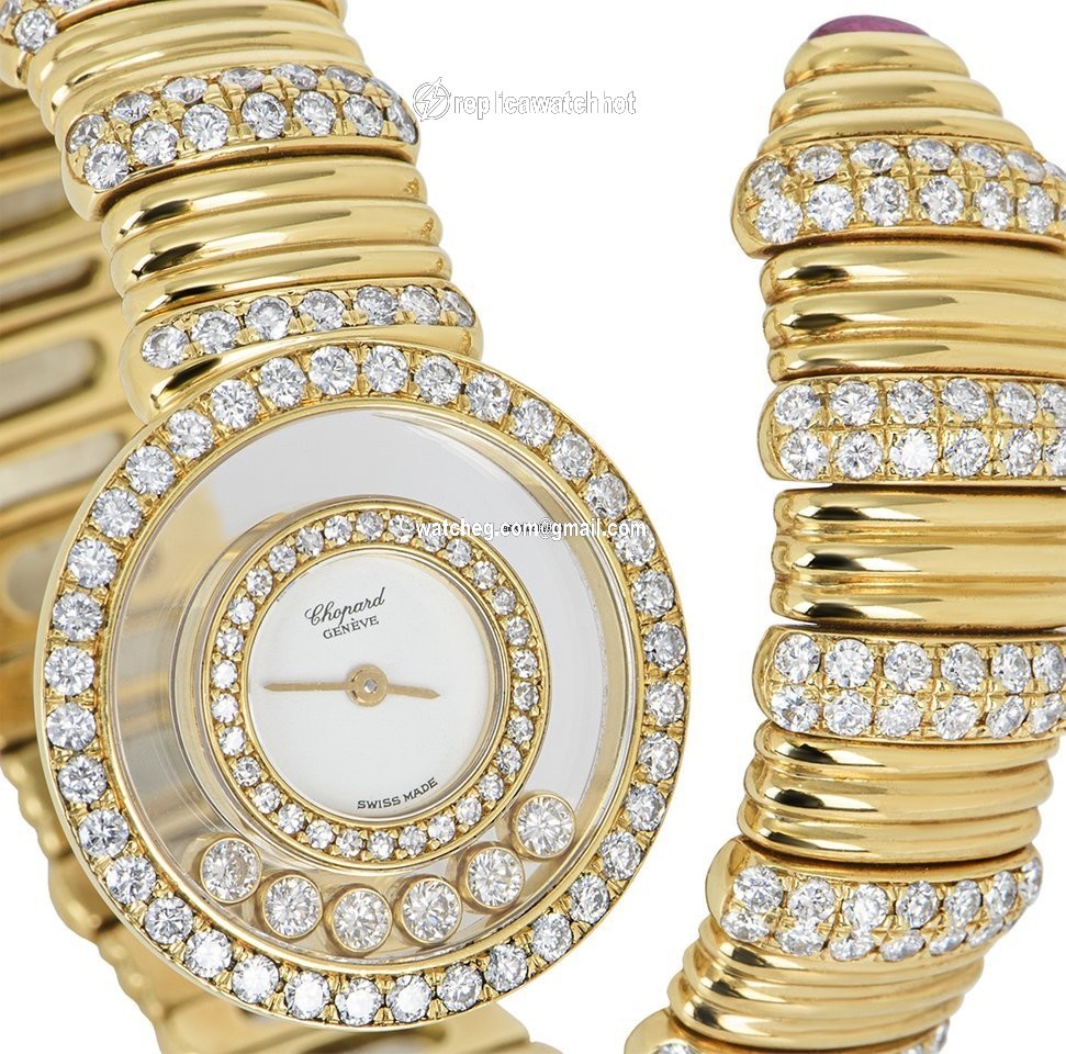 Chopard Happy Diamonds Womens watch Quartz Yellow gold 20 5534 4