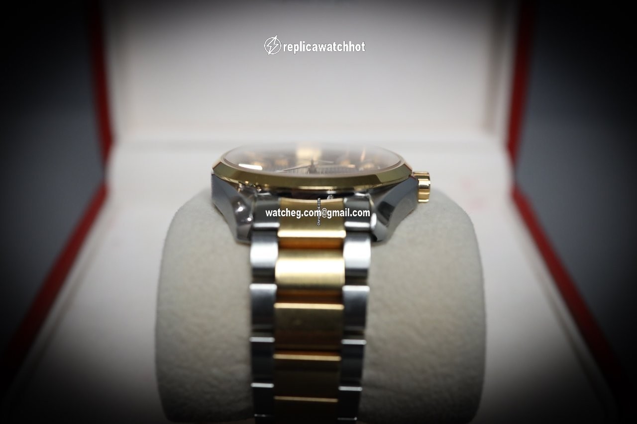 Omega Seamaster Aqua Terra Mens watch Unisex Automatic Gold Steel 231.20.42.21.06.001 4