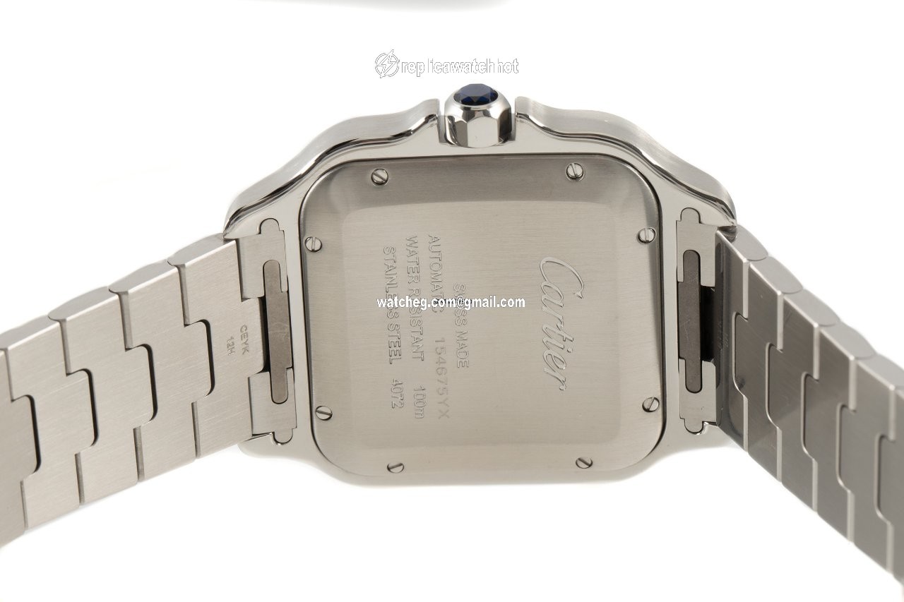 Cartier Santos Mens watch Unisex Automatic Steel WSSA0030 4