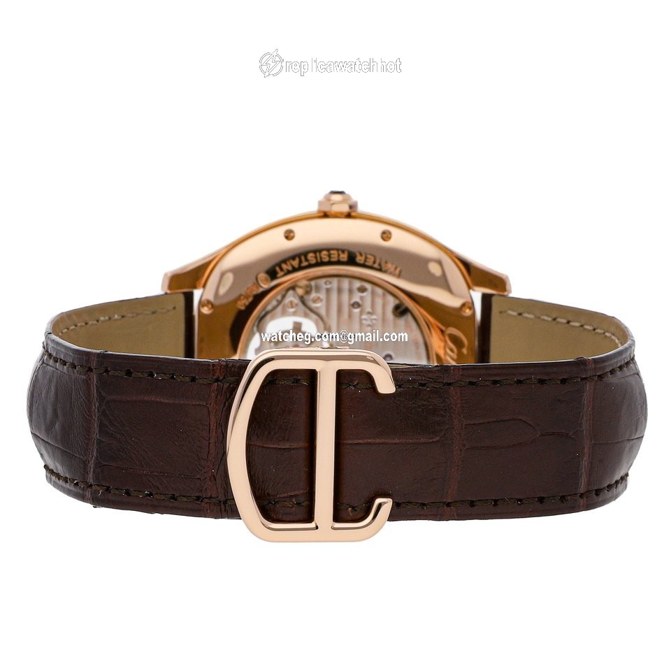 Cartier Drive de Cartier Mens watch Unisex Manual winding Rose gold W4100013 4