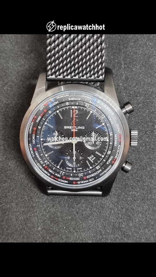 Breitling Transocean Unitime Pilot Automatic Steel MB0510U6 BC80 159M 4