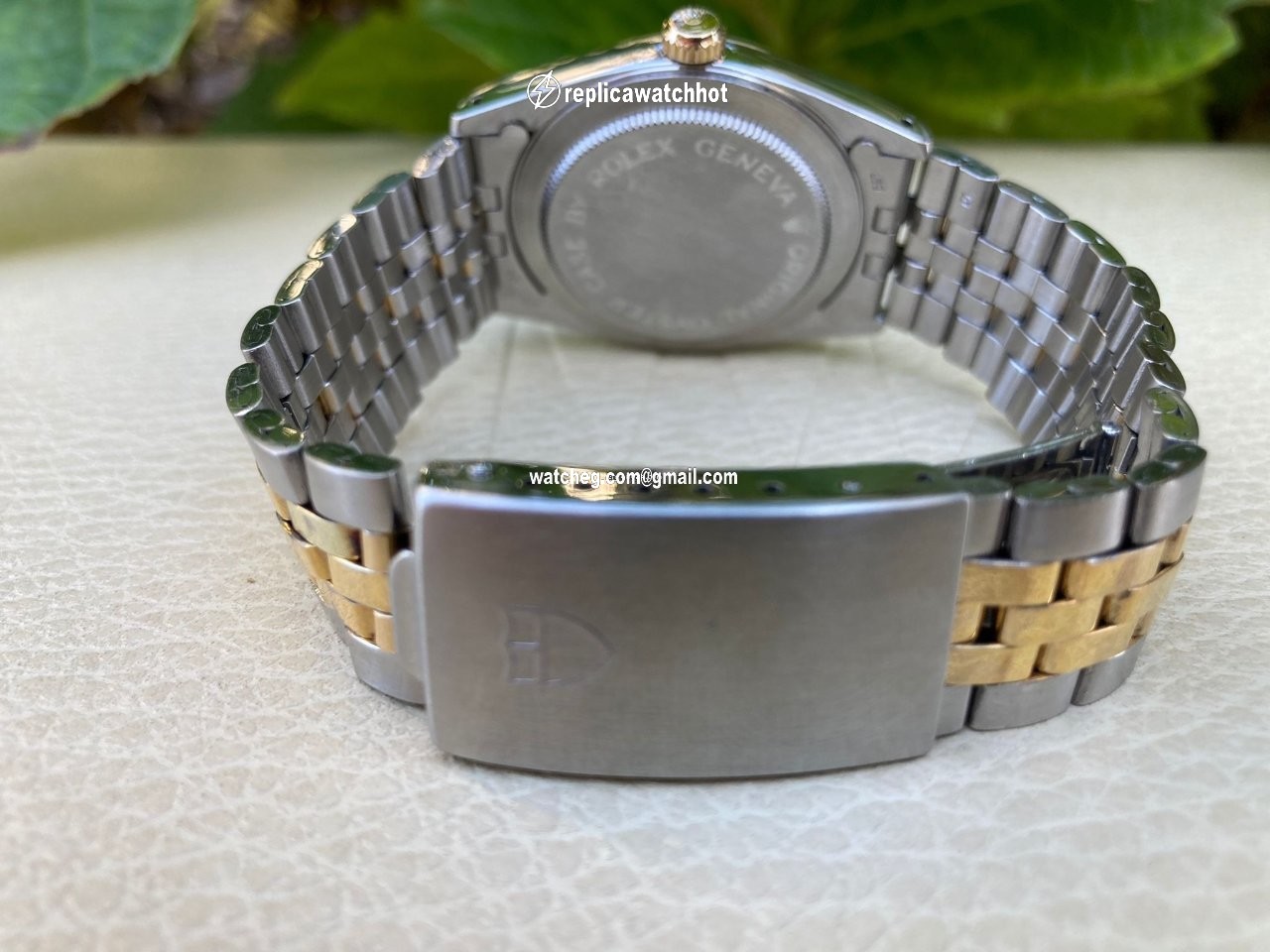 Tudor Prince Date Mens watch Unisex Automatic Gold Steel 75203N 4