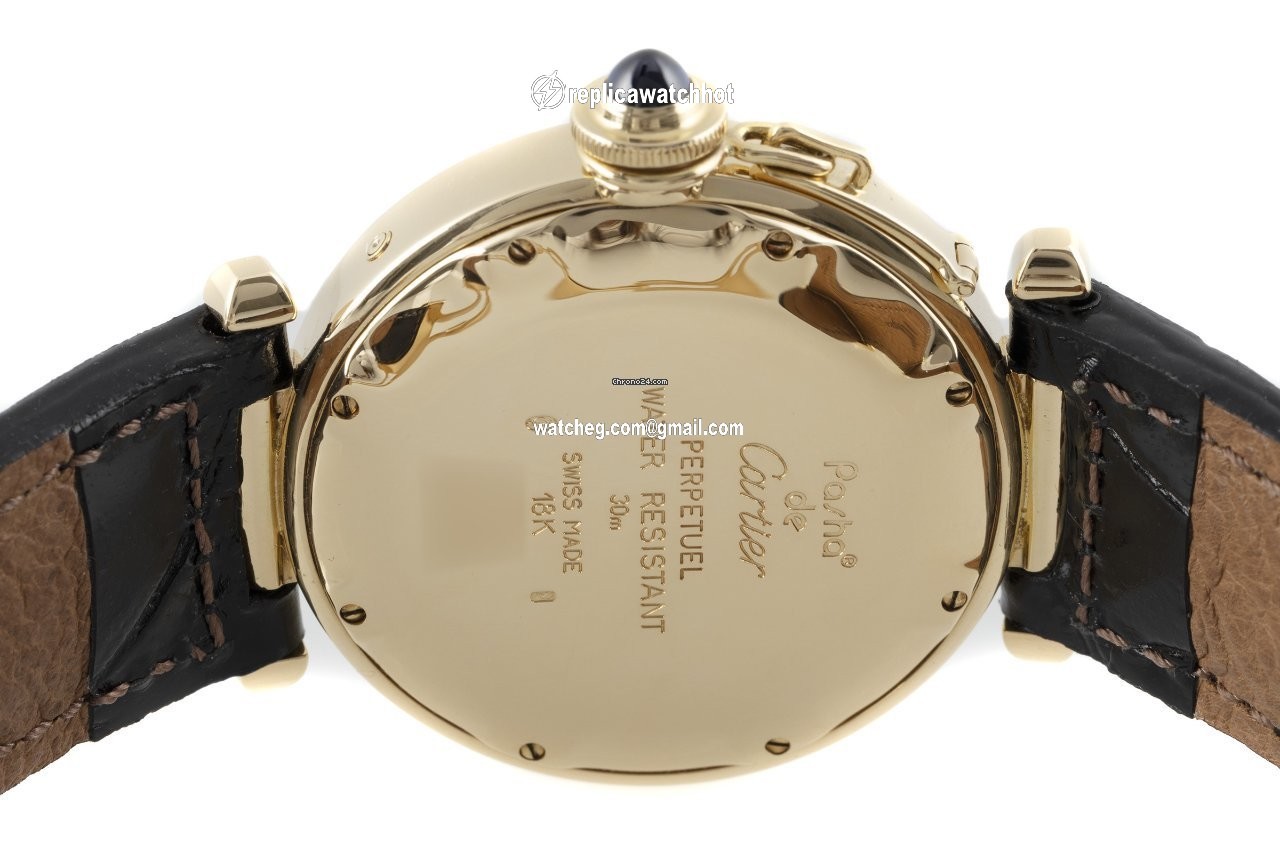 Cartier Pasha Mens watch Unisex Quartz Yellow gold 30003 4