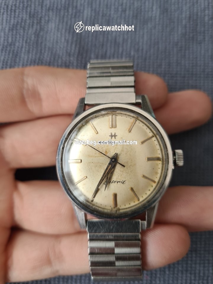 Hamilton Mens watch Unisex Manual winding Steel 4053-3 4