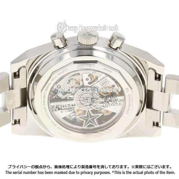 Zenith Mens watch Unisex Automatic Steel 03.L384-2.400 7.M384 4