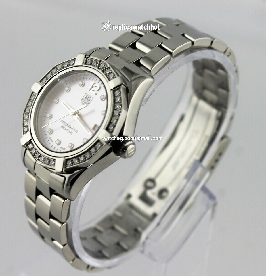 TAG Heuer Aquaracer Lady Womens watch Quartz Steel WAF141B.BA0813 4