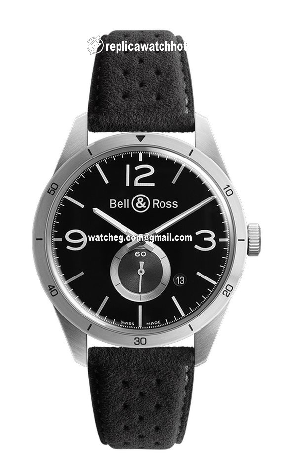 Bell & Ross BR V1 Mens watch Unisex Automatic Steel BRV123-BS-ST SF 4