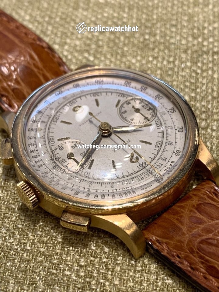 Rolex Chronograph Mens watch Unisex Yellow gold Manual winding 2508 4