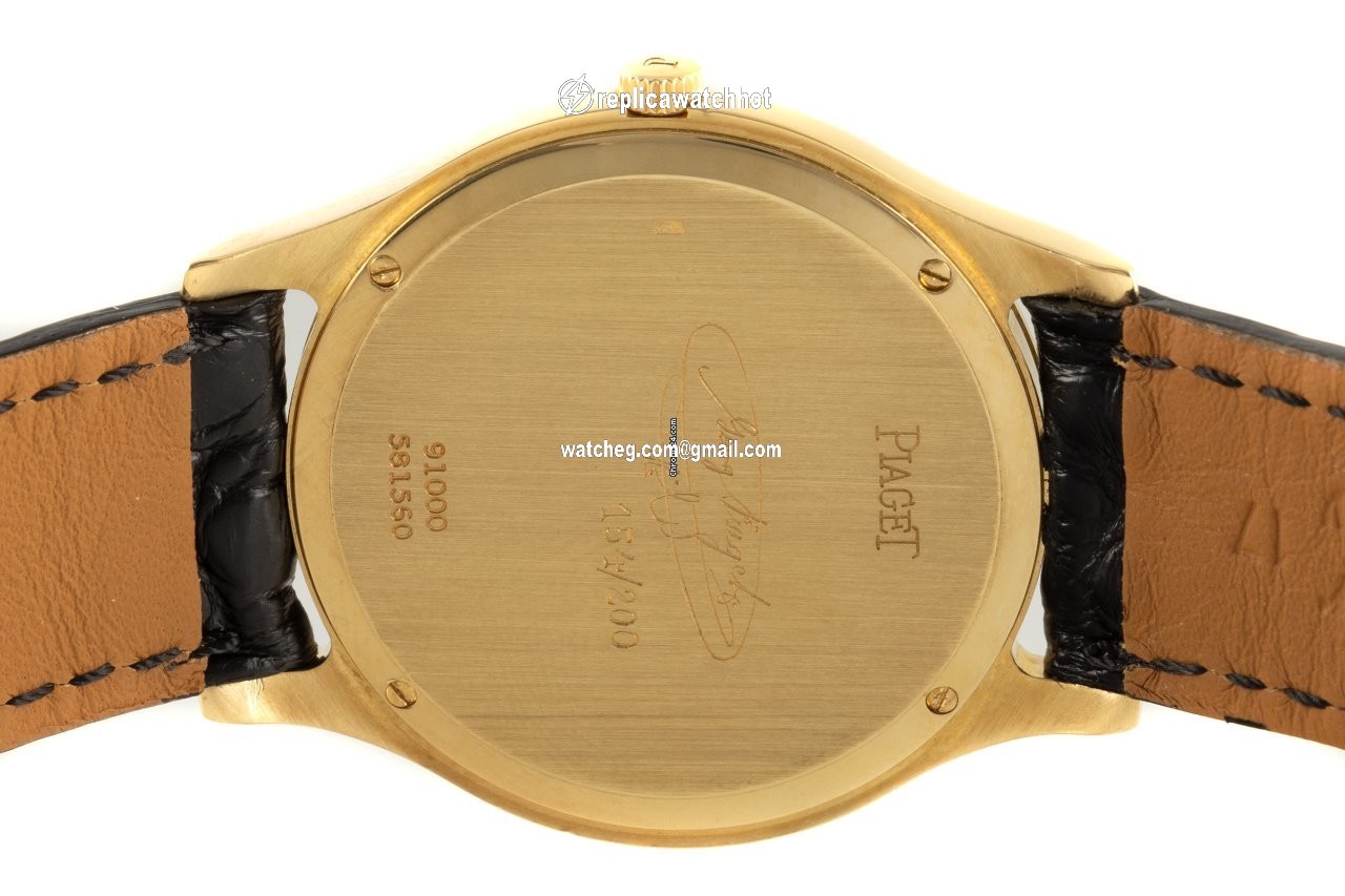 Piaget Mens watch Unisex Manual winding Yellow gold 91000 4