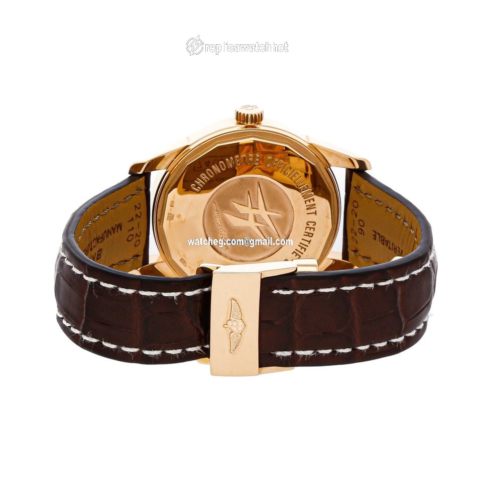 Breitling Transocean Day & Date Mens watch Unisex Automatic Rose gold R4531012 G752 4