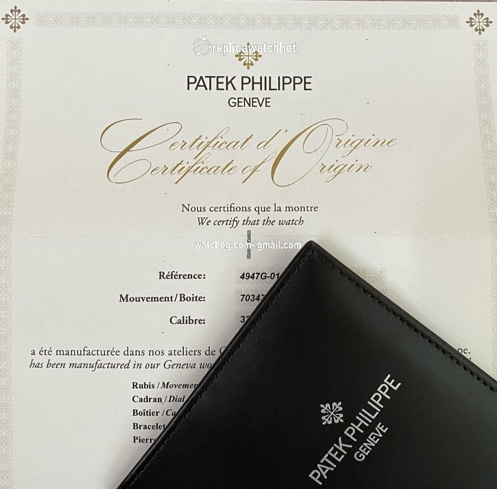 Patek Philippe Annual Calendar Womens watch Automatic White gold 4947G 4