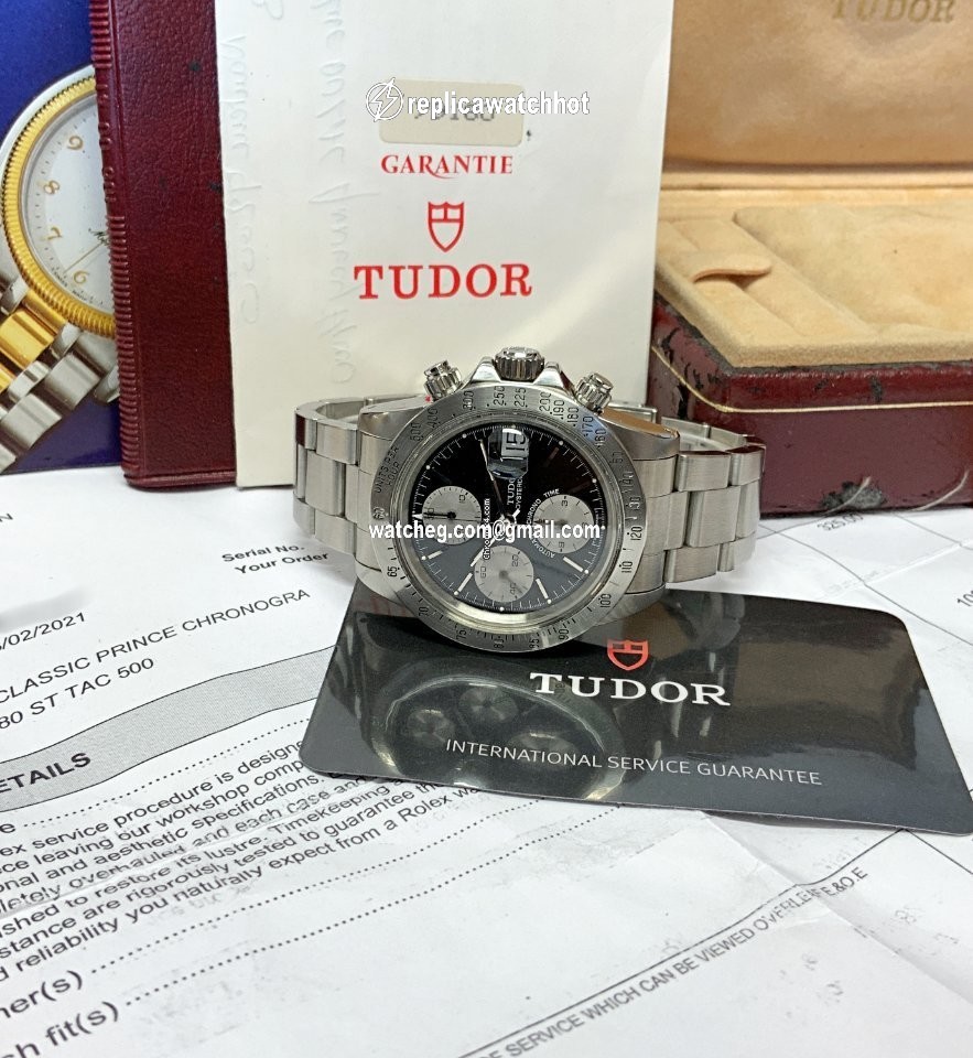 Tudor Oysterdate Big Block Mens watch Unisex Automatic Steel 79180 4