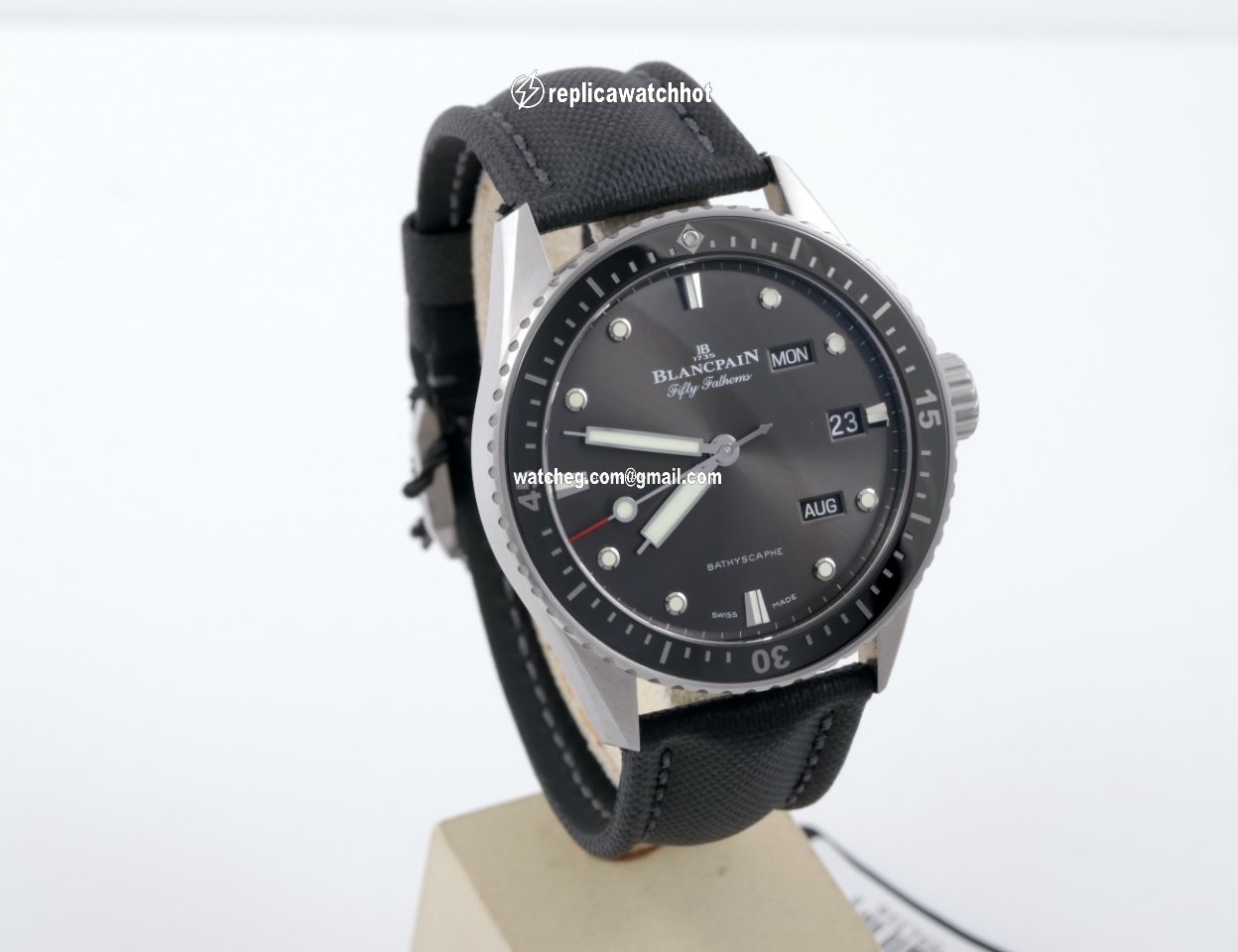 Blancpain Fifty Fathoms Bathyscaphe Mens watch Unisex Automatic Steel 5071-1110-B52A 4