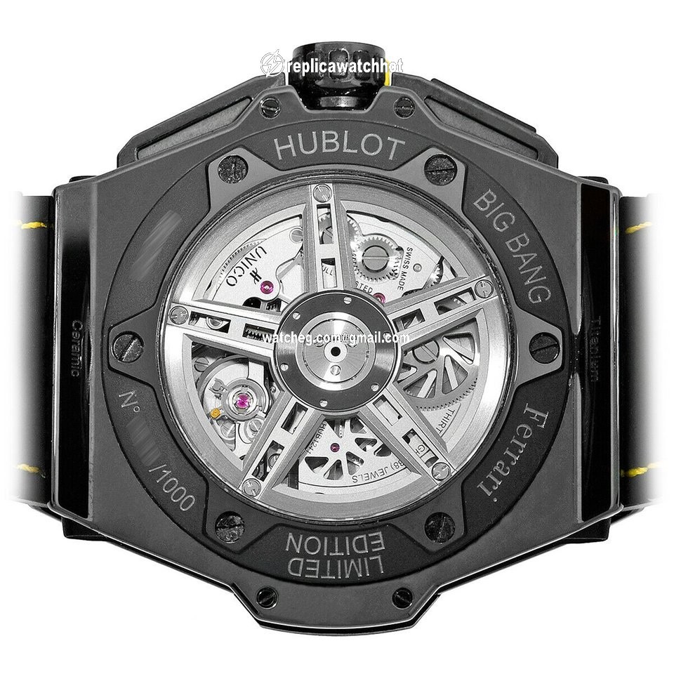 Hublot Big Bang Ferrari Mens watch Unisex Automatic Carbon 401.CQ.0129.VR 4