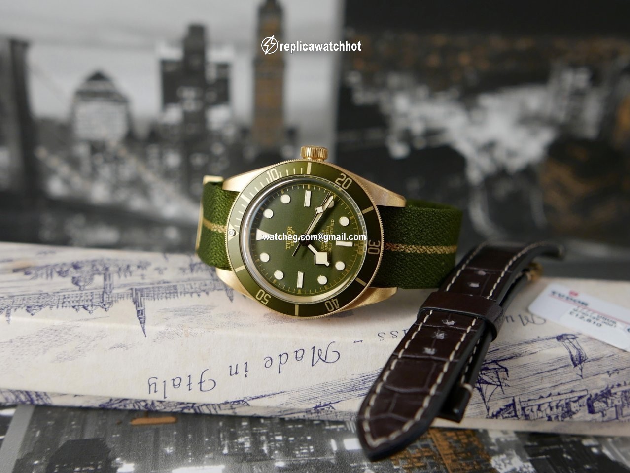 Tudor Black Bay Mens watch Unisex Automatic Yellow gold M79018V-0001 4